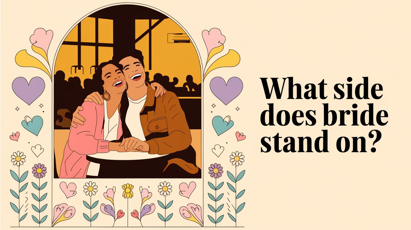 What side does the bride stand on?